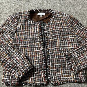 Calvin Klein Tweed Blazer